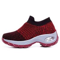 Chaussures de danse jazz modernes pour filles Mocassins faciles avec pied en maille Airpad Mocassins imperméables et imperméables