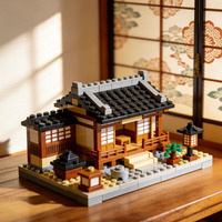 Set de Bloques de Construcción Personalizados con Imágenes de Edificios, Casas y Atracciones Turísticas Famosas, Ladrillos de Arquitectura, Juguete de Recuerdo, Muestra Disponible