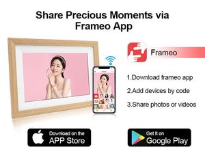IPS 10.1 Inch Auto Rotate Portable Thin Wedding Gift Video Frame <strong>LCD</strong> Electronic <strong>Digital</strong> Photo Album - Product Image 4