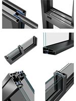 Ventanas Corredizas Horizontales de Aluminio Rentables, con Recubrimiento en Polvo, Tamaño Estándar, Producción Rápida para Proyectos Residenciales de Gran Volumen