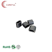 Flat U Ferrite Sleeve EMI Filter Core for Automotive Wiring Harness Noise Suppression14-8-10