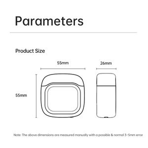 Huawei thời gian thực enc thông minh màn hình cảm ứng TWS không dây Earbuds bán trong tai Màn hình LED Pin tiếng ồn hủy bỏ công nghệ - Product Image 5