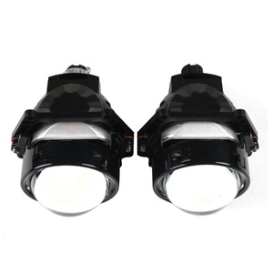 Russia China Hot Sale 3 Inch H4 H7 Auto Bi-led <b>Projector</b> Lens Headlights Built in Fan Cooling Led Headlight Auto <b>Lighting</b> System - Product Image 5
