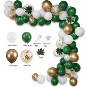 Baby Shower Birthday Party Decoration Supplies 112pcs <b>Balloon</b> Garland <b>Arch</b> Kit 12 Inch pink White <b>Gold</b> Latex <b>Balloons</b> - Product Image 4