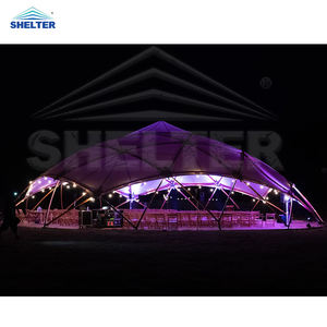 Al Aire Libre de lujo domos Igloo Glamping PVC Cúpula Casa Giodésico Cúpula Geodésica Carpas para Eventos - Product Image 3