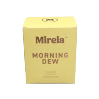 Caja de bolsitas de té pequeñas con logotipo impreso personalizado, bolsitas de té de hierbas de cartón en relieve, envases de embalaje, caja de papel de té vacía para aperitivos