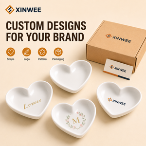 Vajilla Creativa para Cocina, Platos para Bistec, Fruta, Aperitivos y Postres, en Forma de Corazón, Románticos, para Parejas, Plato de Cerámica para Desayuno, Vajilla para Cena - Product Image 2