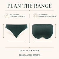 Ropa Interior Femenina sin Costuras, Invisible, Suave y Transpirable, Disponible en Colores Vibrantes para Uso Diario, Suministro de Fábrica HAGO