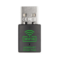 Marque originale WiFi 6 AX900 Pilote gratuit Récepteur USB de bureau BT 5.4 Adaptateur interne 2-en-1 pour ordinateur portable en stock