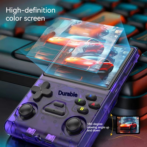 Console de jeux rétro FORYOBUD, écran de 3,5 pouces, résolution 640x480, 15000 jeux intégrés, lecteur vidéo portable de poche, adapté aux enfants - Product Image 5