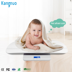 고정밀 100kg 접이식 흰색 애완 동물 측정 무게 파란색 치아 유아 전자 계량 디지털 아기 저울 - Product Image 5