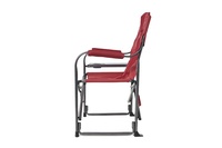Chaise de réalisateur moderne en aluminium léger avec table d'appoint pour le camping et l'extérieur