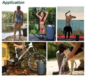 BAOLONG 11L Bleu – Réservoir de <span class=keywords><strong>Douche</strong></span> Portable à Pression pour Camping et Extérieur, en PVC Taraulin, Type Jerrycan - Product Image 3