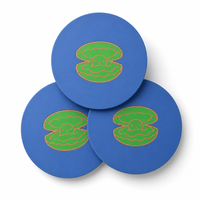Sous-verres et sets de table tendance en PVC souple imperméable, imprimés UV, personnalisables avec logo – Cadeaux promotionnels sur mesure