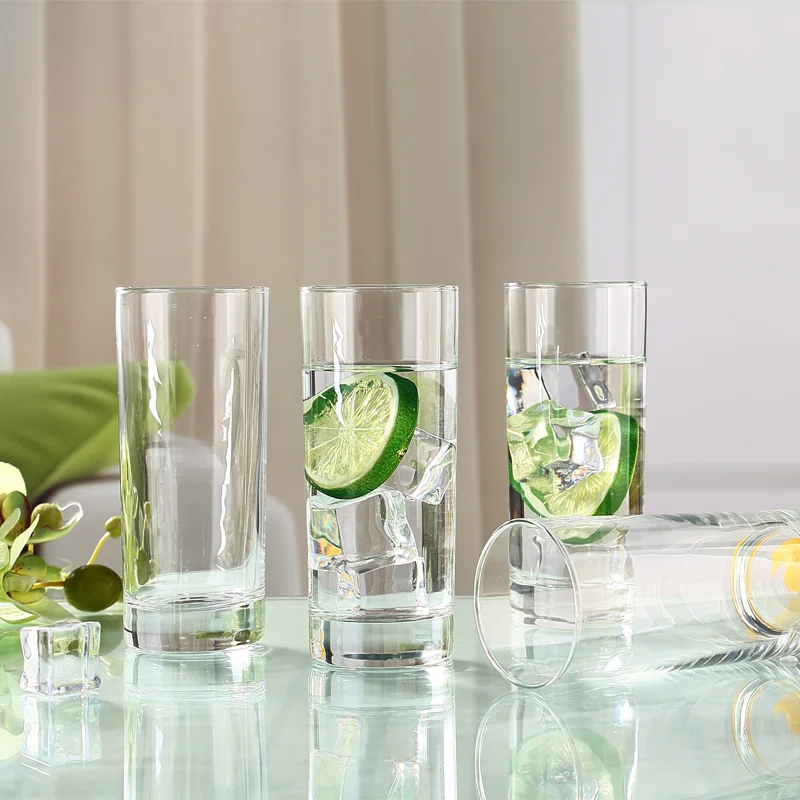 Casa di Vetro 10.0 once 295ml Highball di Succo Tazza Tazza di Acqua Dritto Su Due Lati di Vetro Bere