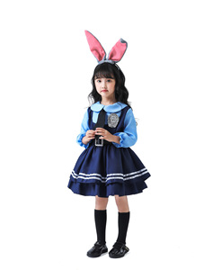 Costume de cosplay de carnaval d'Halloween Zootopia Judy Bunny, costume de fête, costume de cosplay Comic Con, tenues de couple pour le carnaval - Product Image 6