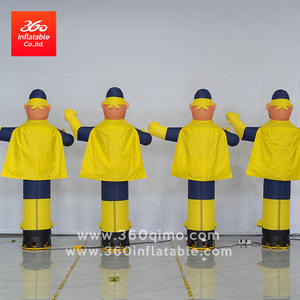 360 dapat disesuaikan lengan melambai penari udara langit iklan tiup kartun tabung tiup pria untuk acara Promosi - Product Image 4