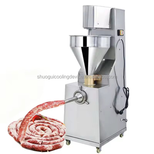Machine à saucisses hydraulique neuve pour usage commercial et restaurant, 110V/220V, <span class=keywords><strong>en</strong></span> promotion - Product Image 2