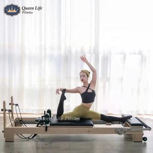 Queenlife 2026 Reformer Pilates houten trainingsapparatuur balans training Koreaanse Pilates instrumenten digitale machine voor vrouwen - Product Image 5