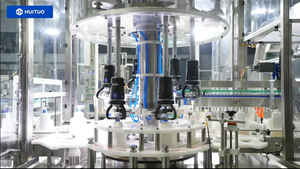 Automatische <span class=keywords><strong>High</strong></span>-<span class=keywords><strong>Performance</strong></span> Lineaire Servozuigervulmachines Met Roterende Pomp Voor Bodylotion Voor Plastic Glazen Verpakkingen - Product Image 2