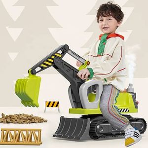 シミュレーションショベルキッズライドカー軽量プラスチック就学前サンドボックスおもちゃ - Product Image 2
