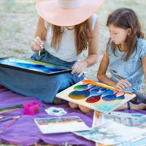 Toile de peinture à l'huile en coton tendue en vrac 11x14 pouces pour artiste, approvisionnement direct d'usine, vente en gros - Product Image 5