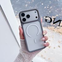Coque Magnétique Tendance et Robuste pour iPhone 18 17 Pro Max – Chargement Magnétique Puissant, Protection Antichoc, Coque Arrière Protectrice