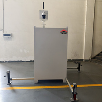 Caméra de surveillance mobile à forte endurance avec éclairage, tour de surveillance mobile cubique pour la surveillance des forages pétroliers