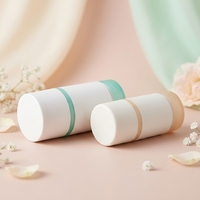 Offre Spéciale – Contenants Vides Personnalisables Mat pour Déodorant, Crème Solaire, Crème Visage, Sérum Soin de la Peau – 15g/30g/50g/75g – PP/AS à Vis
