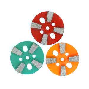 Polieren Epoxid boden Diamant Beton Schleif platte