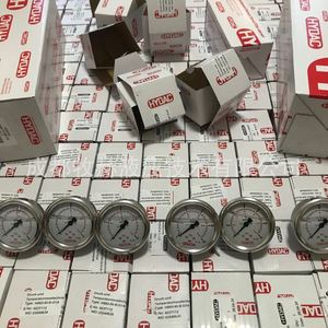 Hydac Pressure <b>Gauge</b> HM63-10-R-G1/4-FF Analog 63mm <b>Thread</b> Connection For Instruments - Product Image 1