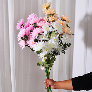 ดอกไม้ประดิษฐ์ Epiphyllum จำลองดอกไม้ผ้าไหมสูงจำลองช่อดอกไม้ตกแต่งงานแต่งงาน - Product Image 1