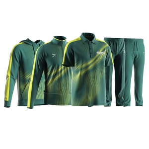 Ensemble de survêtement et de pantalon pour homme, maillots et pantalons d'équipe, uniforme de cricket pour toutes les équipes - Product Image 1