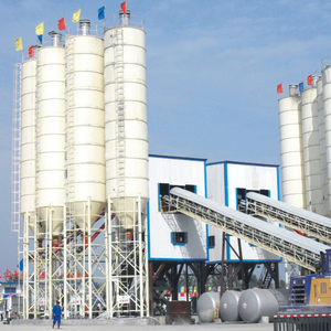 50m3/h 60m3/h 70m3/h Fully <b>Automatic</b> Self-Loading Concrete Batching Plant with Multiple <b>Bins</b> for Small Projects - Product Image 3