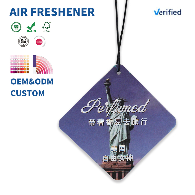 Air Freshener Car with logo Customization