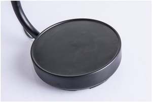 Nórdico simple <span class=keywords><strong>hotel</strong></span> lado de la cama de cuello de <span class=keywords><strong>cisne</strong></span> Luz de escritorio negro de cristal led lámpara de mesa de estudio de lectura - Product Image 6