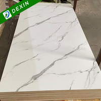 5mm 9mm 15mm Épaisseur 4x8ft 1/4 5/8 3/4 pouces Contreplaqué de mélamine gris foncé ou blanc multicouche 11 plis