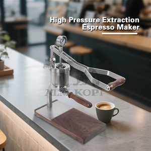 Máy pha cà phê <span class=keywords><strong>espresso</strong></span> bằng tay, điều chỉnh áp suất trực tiếp, dành cho gia đình - Product Image 2