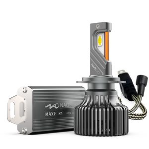 NAO Canbus MAX3 120W Luces Led Carro Công Suất Cao Đèn Pha Led H7 Bóng Đèn Led - Product Image 1