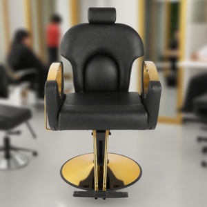 Fauteuil de Barbier Semi-Inclinable avec Pompe Hydraulique, Qualité Supérieure, Moderne et Antirouille, Idéal pour Salons de Beauté, Coiffure et SPA - Fournisseur Direct Usine - Product Image 3
