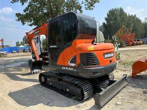 Excavatrice doosan dx55 d'occasion de haute qualité, pelle sur chenilles dx55 d'occasion pour machines de construction mécanique à vendre - Product Image 2