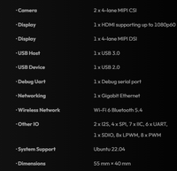 Carte de contrôle IA pour voiture intelligente, module RDK X5, Sunrise 5 Octa-Core pour ROS2 SLAM Robotics 10TOPS SBC