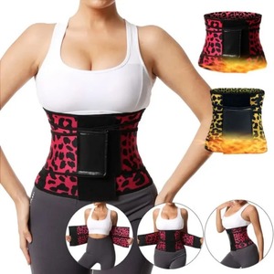 Faja Reductora de Cintura al por Mayor con Triple Envoltura, Corsé Moldeador de Abdomen y Cintura, Banda de Sudoración para Entrenamiento, Faja Deportiva Adelgazante para Gimnasio - Product Image 4