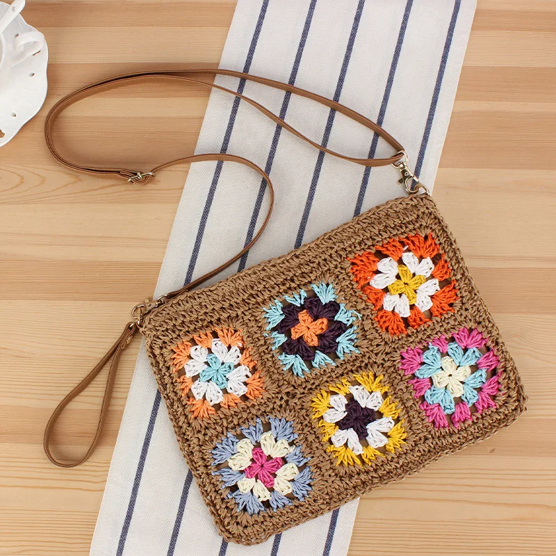 【LOW CLASSIC】24FW RECYCLED KNITTED BAG (2COLORS) Low Classic Women's Recycled Knit Bag in Ivory Low Classic