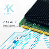 E810-XXVDA2 untuk OCP 3.0 E810XXVDA2OCP3G untuk Intel Ethernet Adapter 2-port 25GbE SFP28 PCIe 4.0x8 Kartu Antarmuka Jaringan