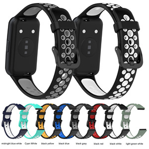 Usine Offre Spéciale caoutchouc Silicone <span class=keywords><strong>huawei</strong></span> <span class=keywords><strong>band</strong></span> <span class=keywords><strong>7</strong></span> remplacement <span class=keywords><strong>Sport</strong></span> montre Bracelet ceinture pour <span class=keywords><strong>huawei</strong></span> <span class=keywords><strong>band</strong></span> <span class=keywords><strong>7</strong></span> - Product Image 2