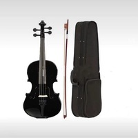 Factory Wholesale Beginner Adult Boy Girl Performance Practice Multi Colors Violin Black Violin
