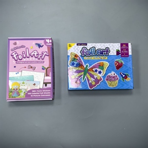 Kit d'art créatif pour enfants : autocollants de transfert de paillettes, style dessin animé, fournitures d'art et d'artisanat pour enfants - Product Image 6