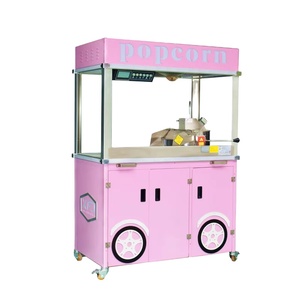 Máquina de Palomitas de Maíz Automática de Acero Inoxidable XFD, Nueva, con Motor Siemens de 10KW, Capacidad de 20-30kg/h, Ideal para Cine en Casa - Product Image 1