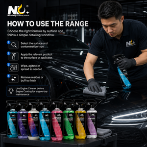 Kit per la cura dell'auto: <span class=keywords><strong>Spray</strong></span> al grafene ceramico, detergente motore, cura pelle, lucidante pneumatici, restauratore plastica, rivestimento vetri, set detailing auto OEM - Product Image 3
